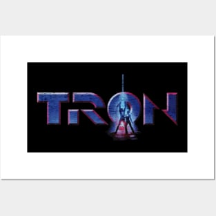 Black Tron 1982 Posters and Art